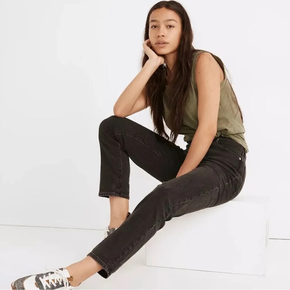 Madewell The Curvy Perfect Vintage Jean in Lunar Wash